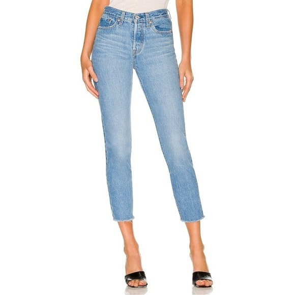 Free People Levi’s Wedgie Icon Fit Oxnard in Athen's No Way Size 24 - Picture 2 of 16